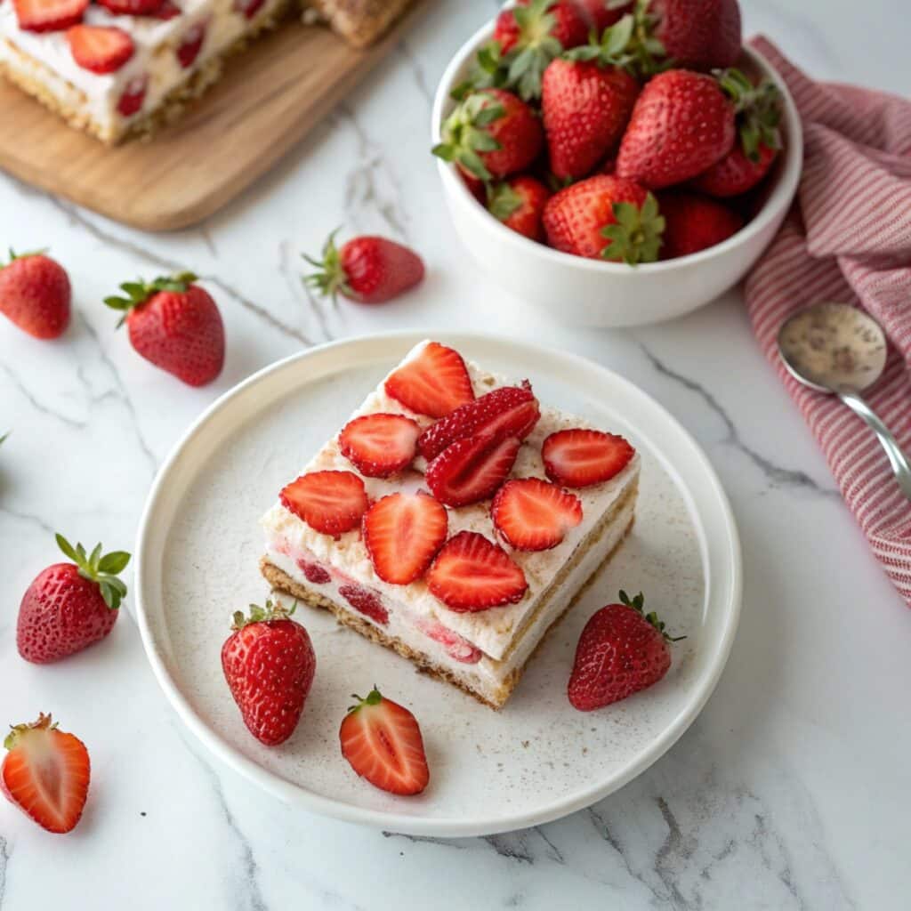 Easy strawberry tiramisu recipes with fresh fruit